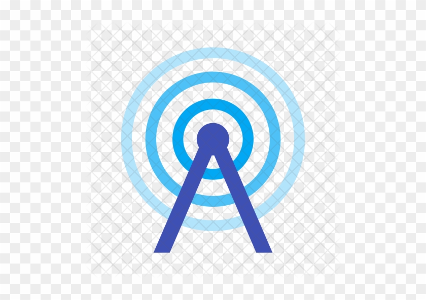 Radio Tower Icon - Telecommunications Tower #306095