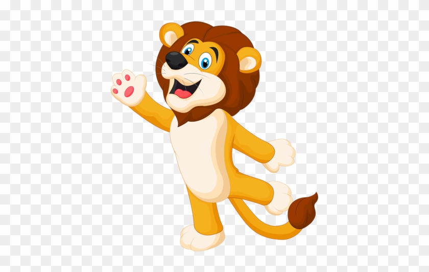 Emoticon, Smileys, Clip Art, Animals, Smiley, Illustrations - Lion Cartoon Standing Up #306398