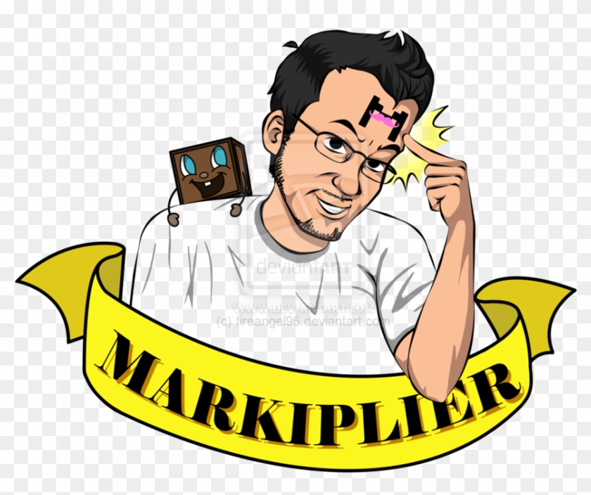 Markiplier W/ Tinyboxtim - Cartoon #306608