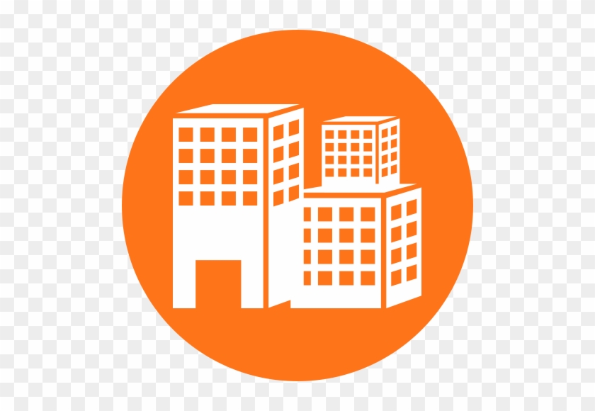Building Management System - Building Icon Orange #306655