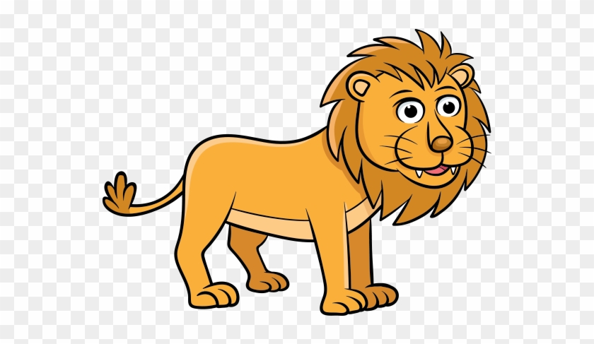 Clipart Erkek Aslan - Aslan Çizgi Film Png #306728