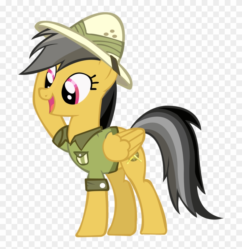 Doodlecraft Mlp Applejack And Daring Do Hat Day Rh - Daring Do My Little Pony Friendship Is Magic 50x40 #307004