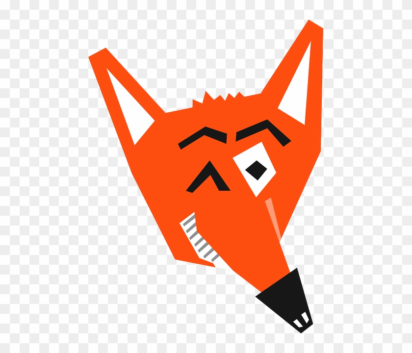 Fox, Animal, Cartoon, Cunning, Devious, Evil, Eye - Smart Fox #307246