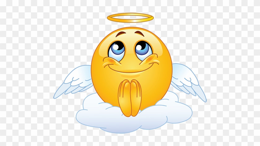 Angel Emoticon - Angel Emoji #307534