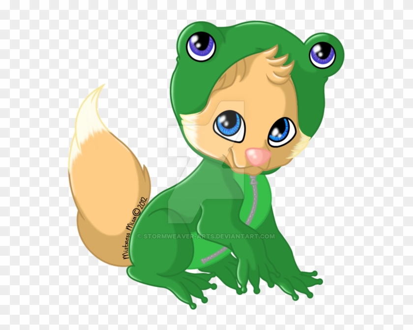 Frog Wolf Pup Adopt - Stormweaver #307818