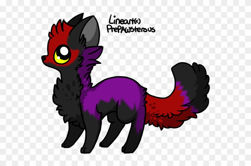 Mutiny X Purple Wolf - Cartoon #307851