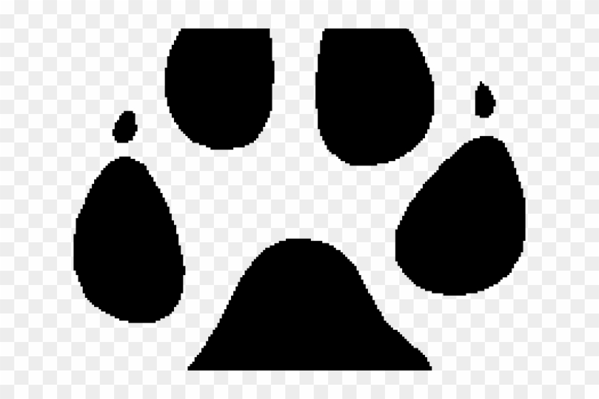 Wolf Clipart Paw Print - Wolf Clipart Paw Print #307874
