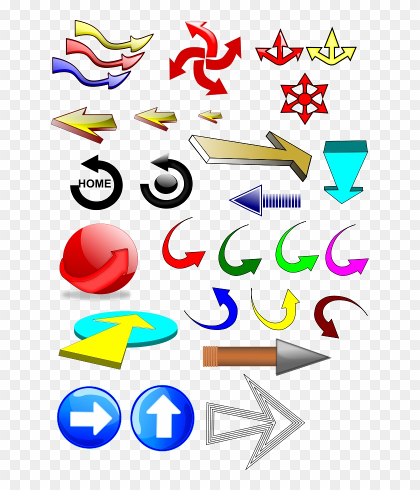 Arrow Clipart, Vector Clip Art Online, Royalty Free - Arrow #53705