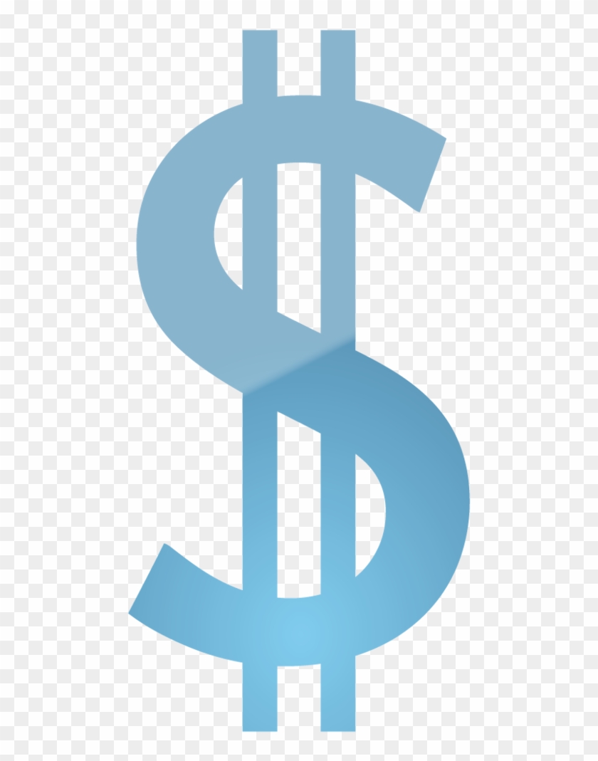 Blue Dollar Sign 38280 - Blue Dollar Sign Png #54139