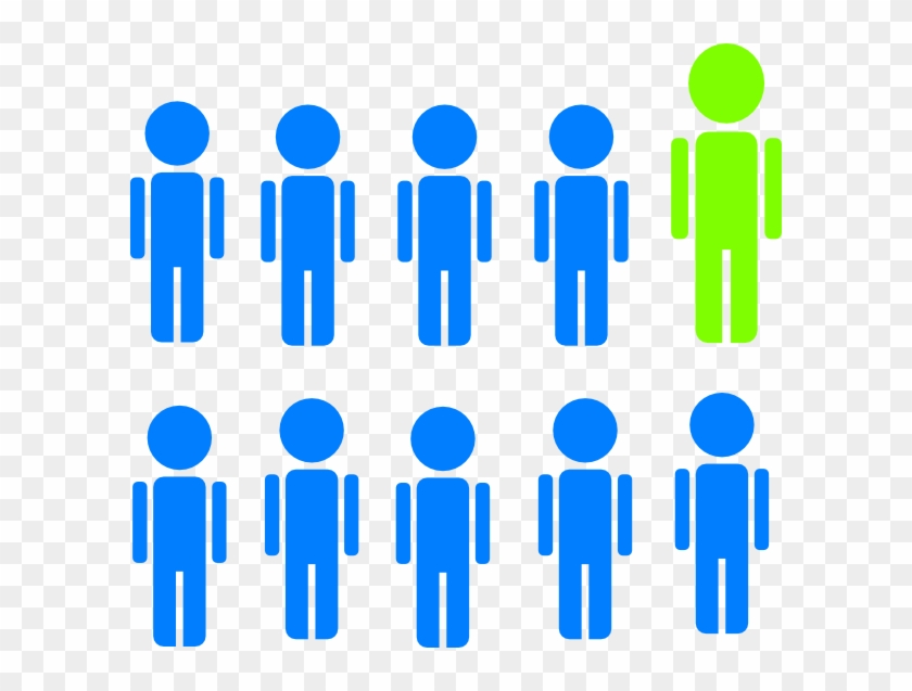 Image - 1 In 10 People Clipart #54343