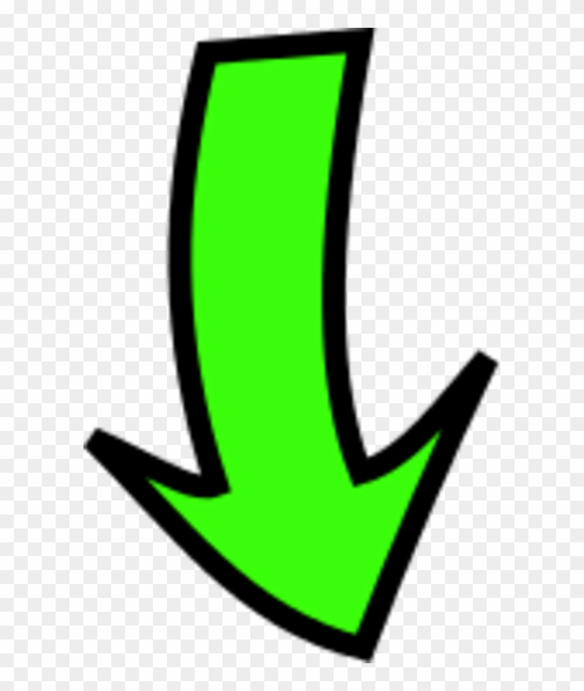 Arrow Pointing Down - Arrow Pointing Down Vector #54496