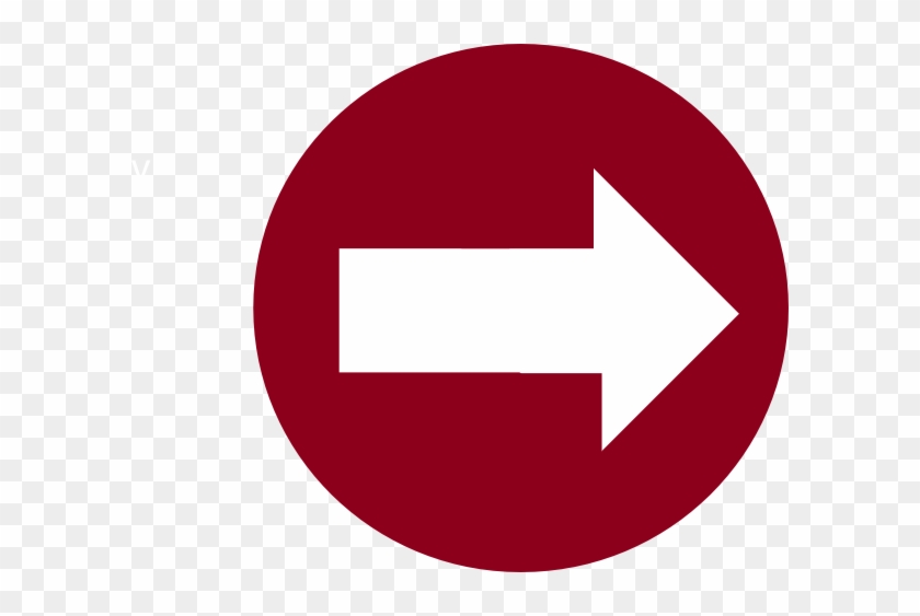 Red Arrow Right Button Svg Clip Arts 600 X 483 Px - Red Arrow In Circle #54742