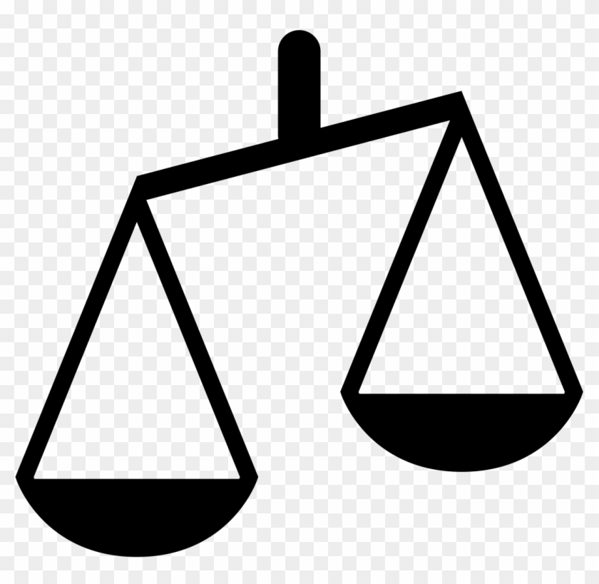 Measuring Scales Wikimedia Commons Nutritional Scale - Unbalanced Scales Icon Png #54936