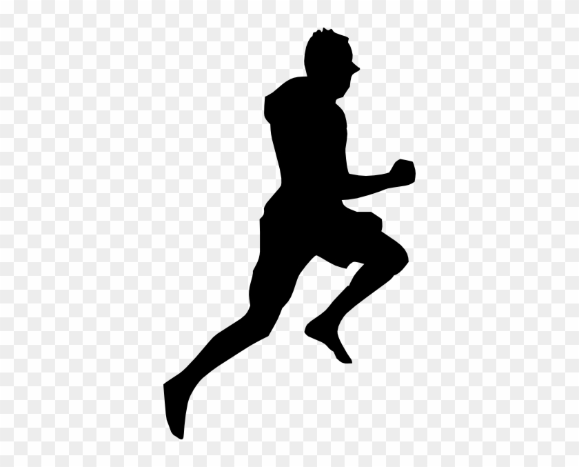 Jumping Dancing Silhouette Running Clip Art - Silhouette Course À Pied #55370