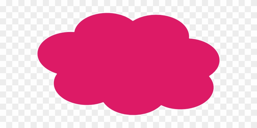 Pink Cloud Clip Art At Clker Pink Cloud Clipart - Clip Art #56619