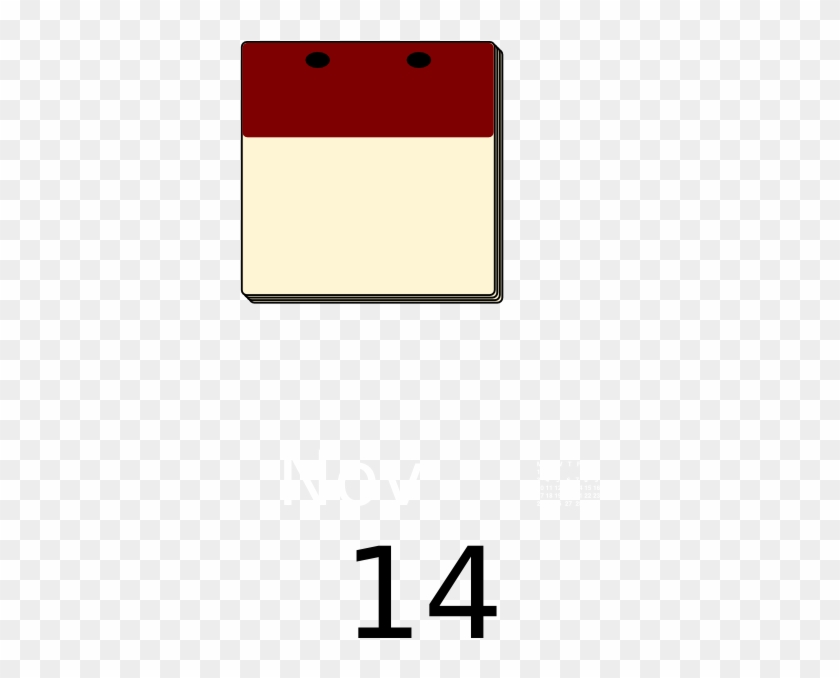 Calendar Blank Clip Art At Clker - Clip Art #56709