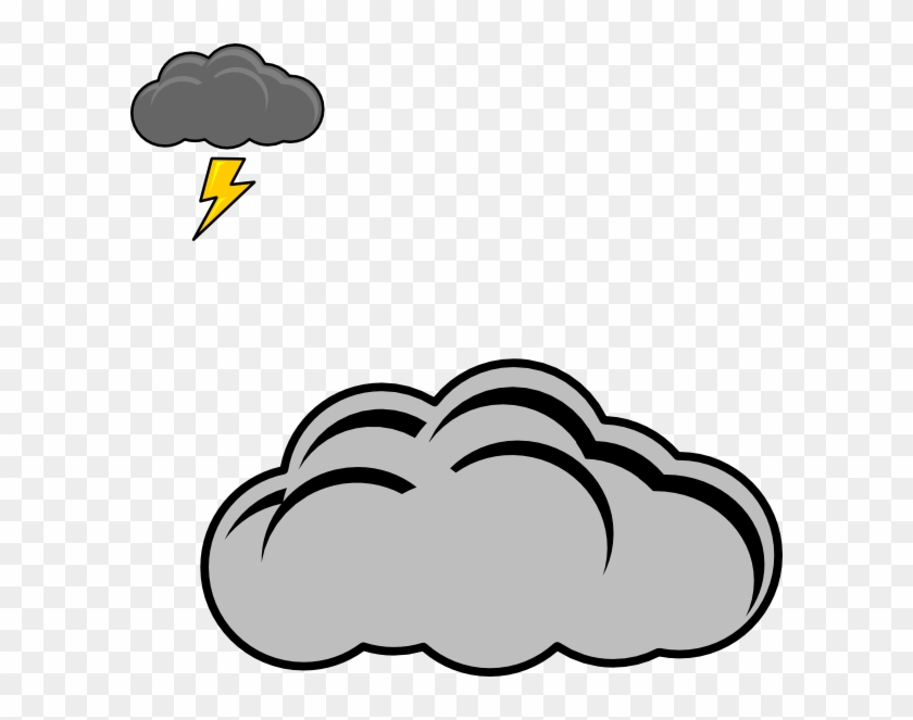 Thundercloud Clipart - Thunder Cloud Clipart #56966