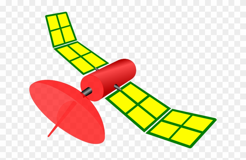 Satellite Orbit Space Technology Science C - Desenhos De Um Satelite #57414