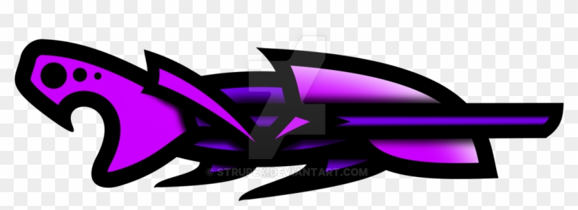 Custom Ship 001 By Strupex Gd By Strupex - Custom Geometry Dash Wave #57748