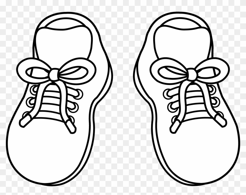 Shoe Clip Art - Shoes Coloring #58147