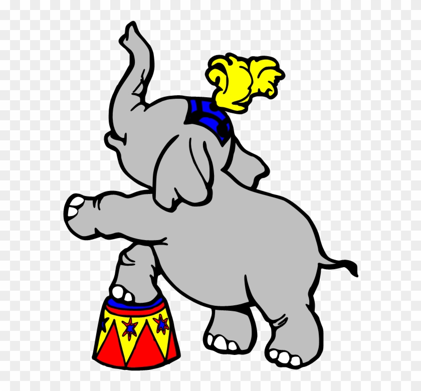 Circus Clip Art 2 Clipartcow - Clip Art Circus Elephant #58830
