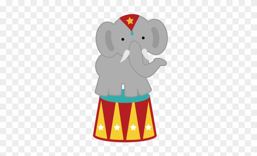 Clip Art - Circus Elephant Clipart #58831
