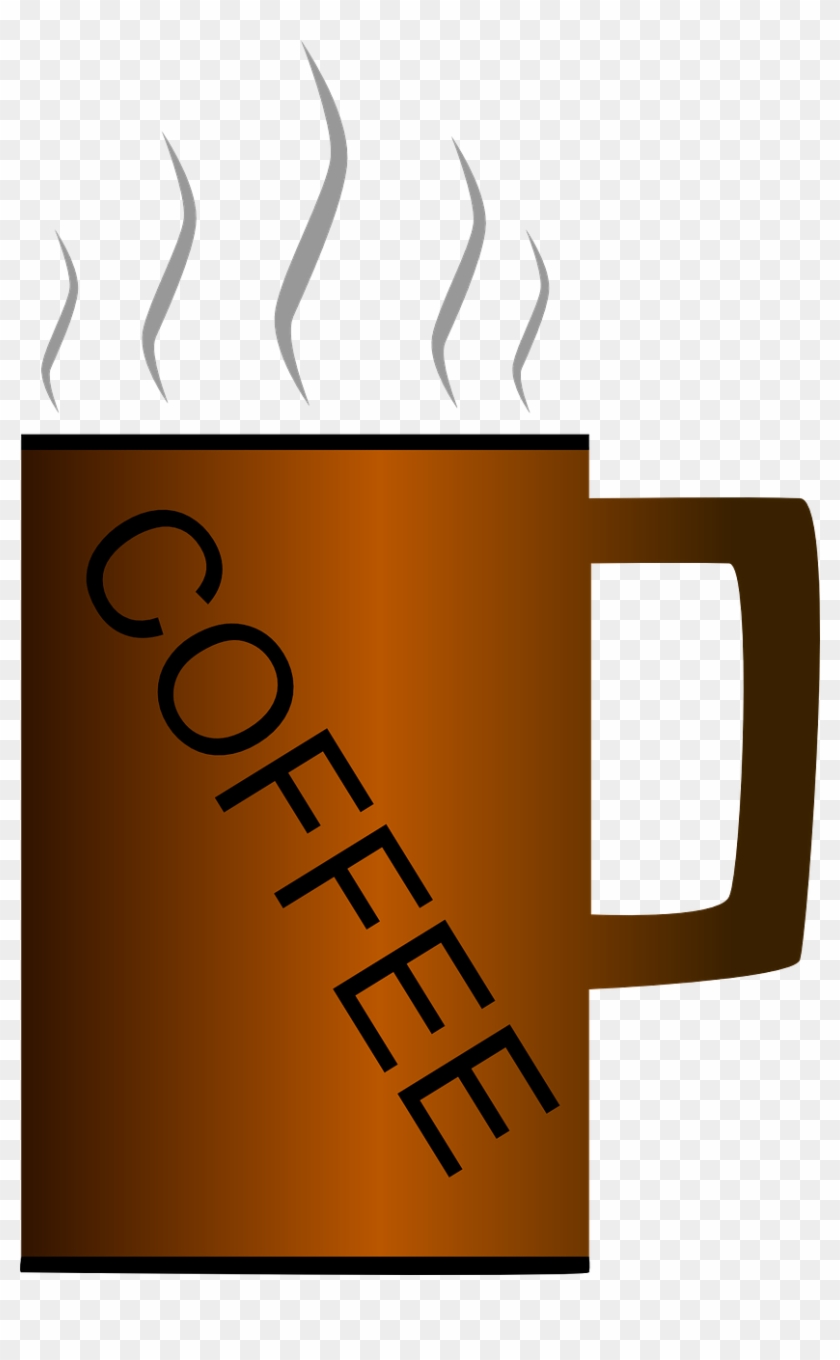 Coffeemug Clipart, Vector Clip Art Online, Royalty - แก้ว กาแฟ สี น้ำตาล กราฟฟิก #59703