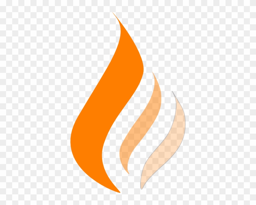 Orange Flame Clipart #60247