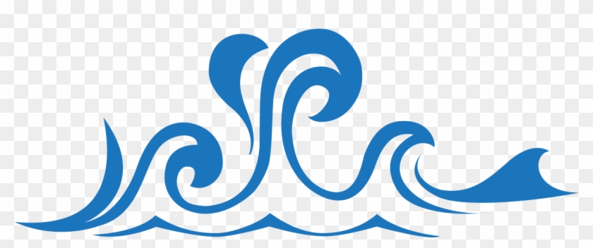 Wave Vector Euclidean Vector Clip Art - Water Wave Vector #60657