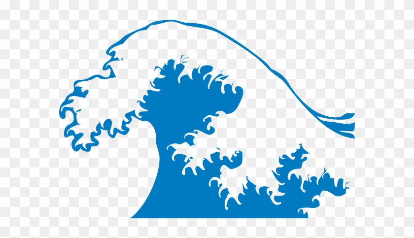 Wave Clip Art At Clker Com Vector Clip Art Online Royalty - Wave Clip Art #60803