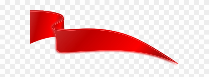 Dark Red Ribbon Clip Art At Clker Com Vector Clip Art - Red Ribbon Png Vector #60860