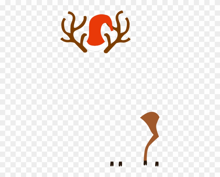 Rudolph Clip Art At Vector Clip Art - Christmas Childrens Hoodie - Personalised, My First #308320