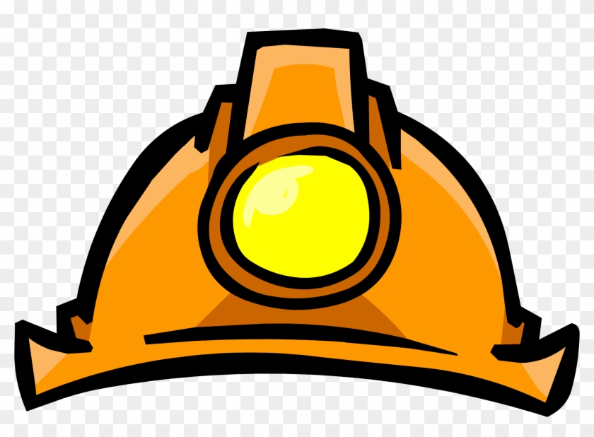 Miner Hat Clipart - Hard Hat Club Penguin #308345