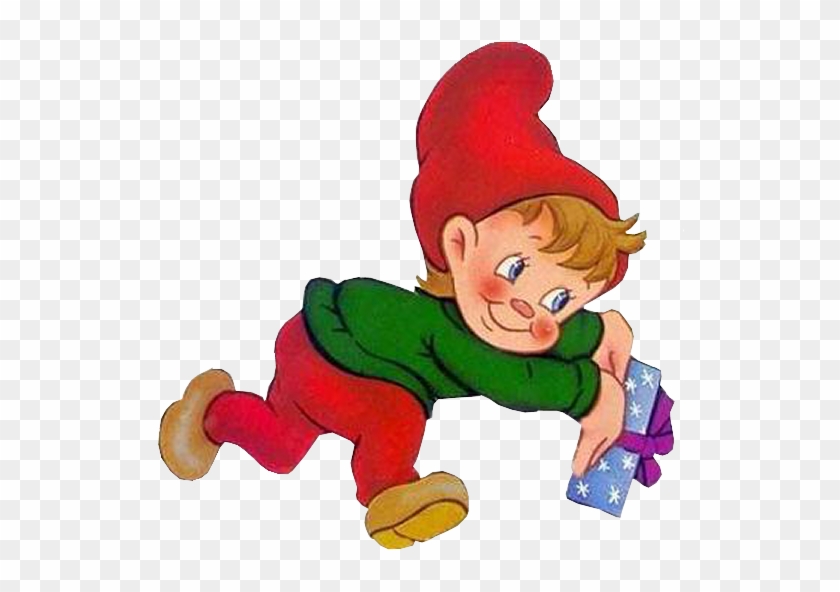 Tubes Noel / Elfes, Lutins - Dessin De Lutin De Noel En Couleur #308453
