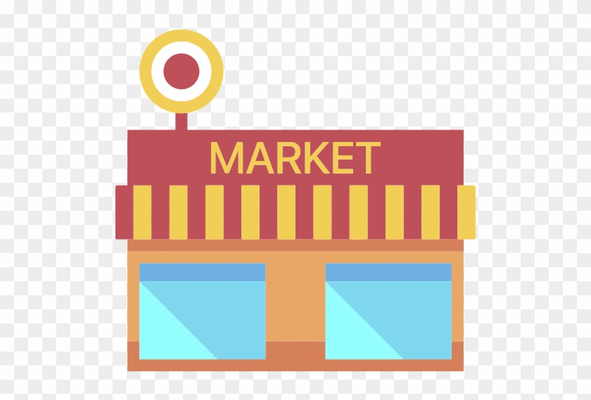 Grocery Store Clipart Png - Supermarket Icon Png #308840