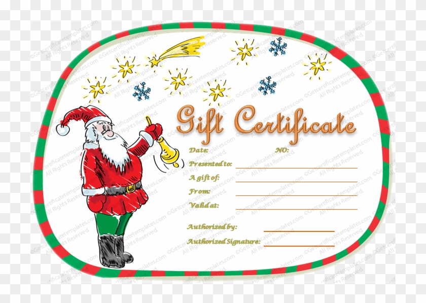 Gift Certificate Template - Recognition Certificate #308945