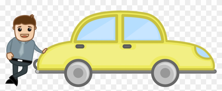Clip Art Car Man Standing With Png Clipart Download - Man Car Clipart #309173