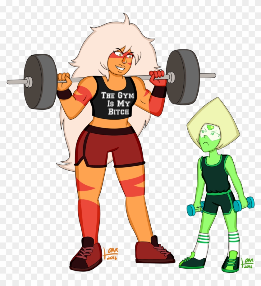 Pe With Peridot - Steven Universe Weight Lifting #309309