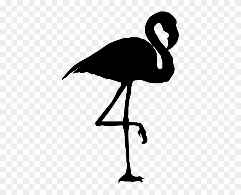 Flamingo Black And White #309502