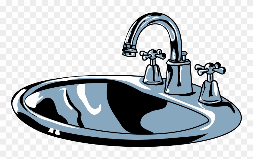 Fawcet Clipart Kitchen Faucet - Sink Clip Art #310357