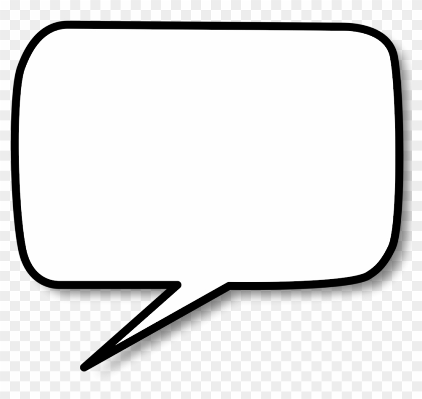 Speech Bubble Left - Word Bubble Personalize It! Throw Blanket #310378