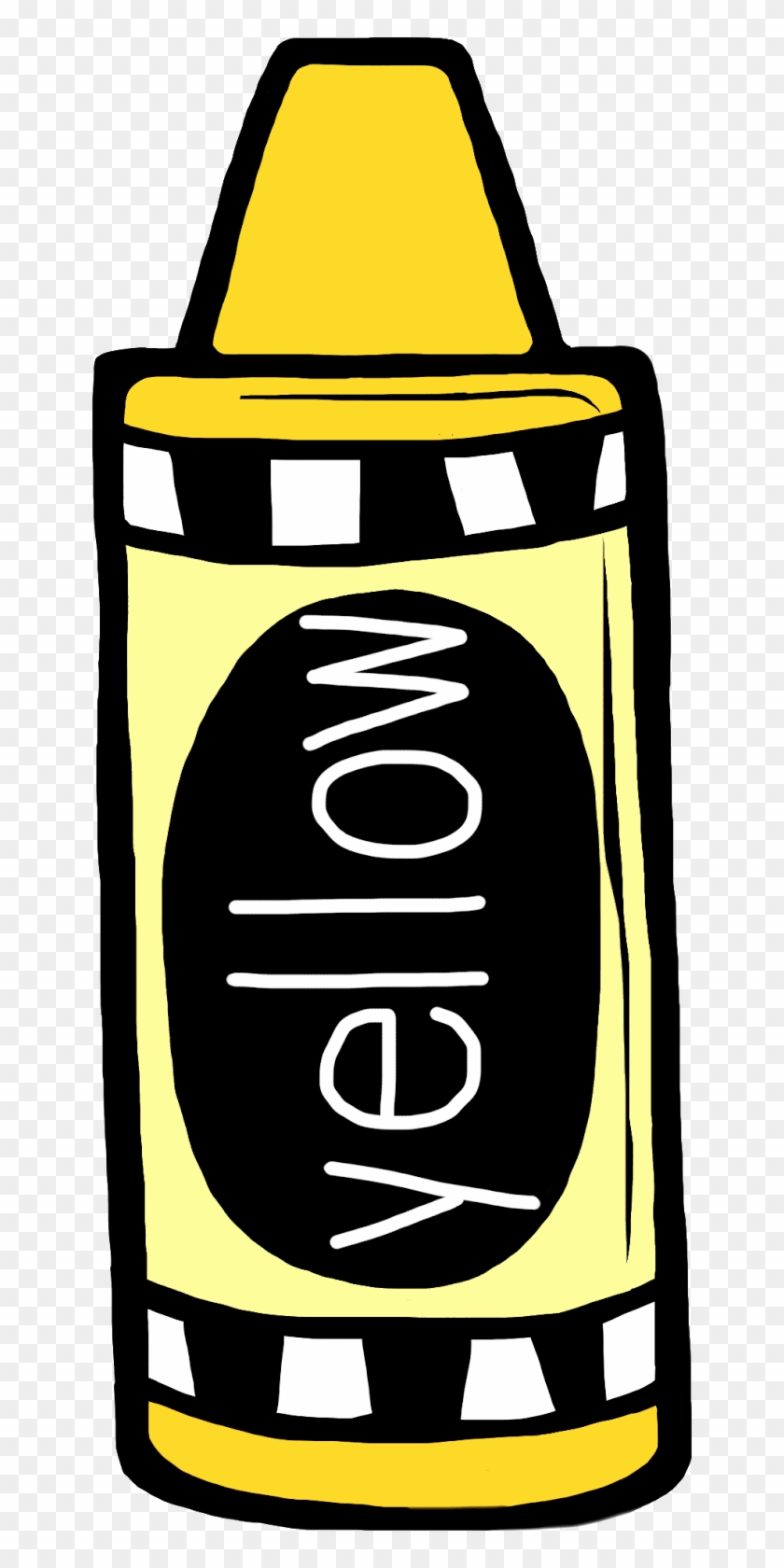 Crayon Clipart Color Yellow - Clip Art #310788