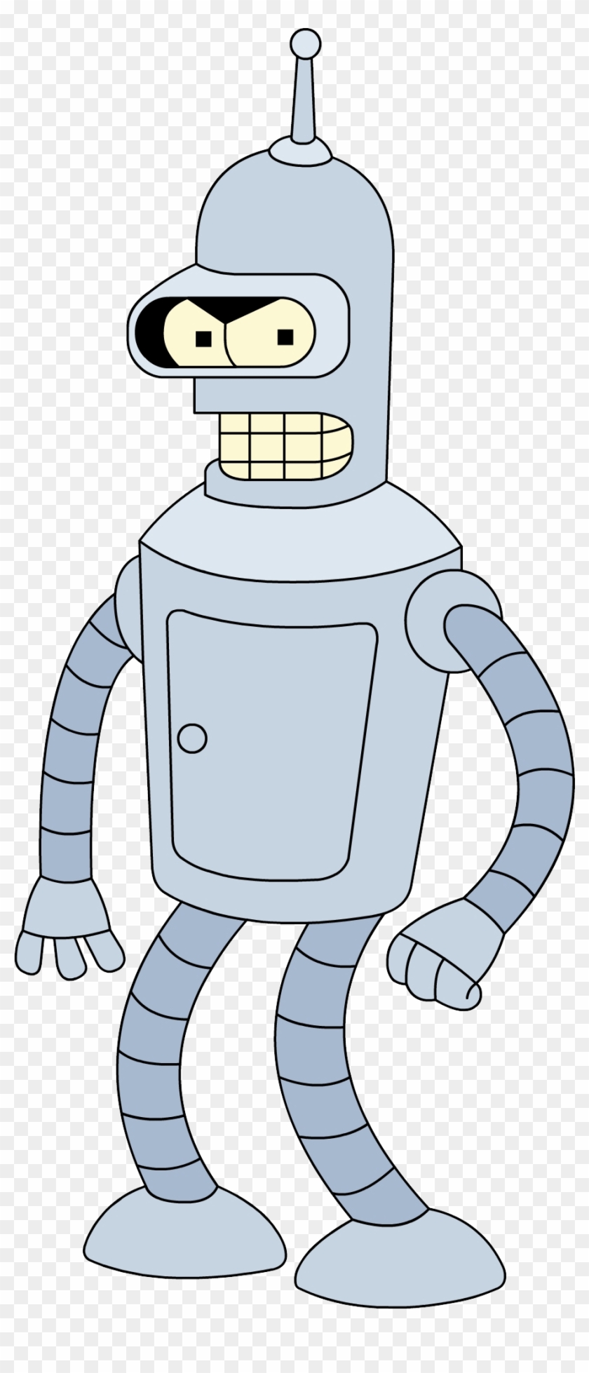 Futurama Bender Png - Bender Futurama Transparent Background #311475