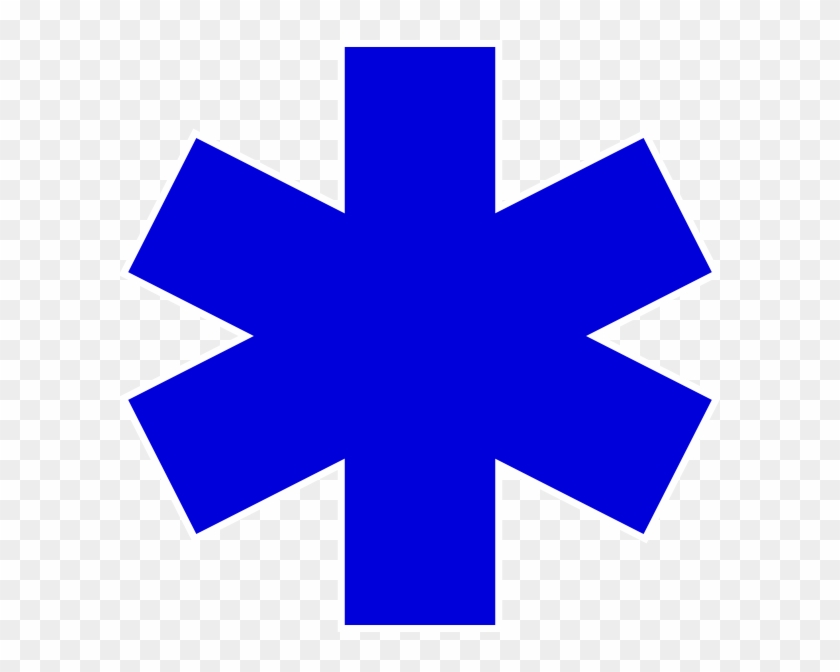 Star Of Life Clip Art At Clker - Red Star Of Life #311724