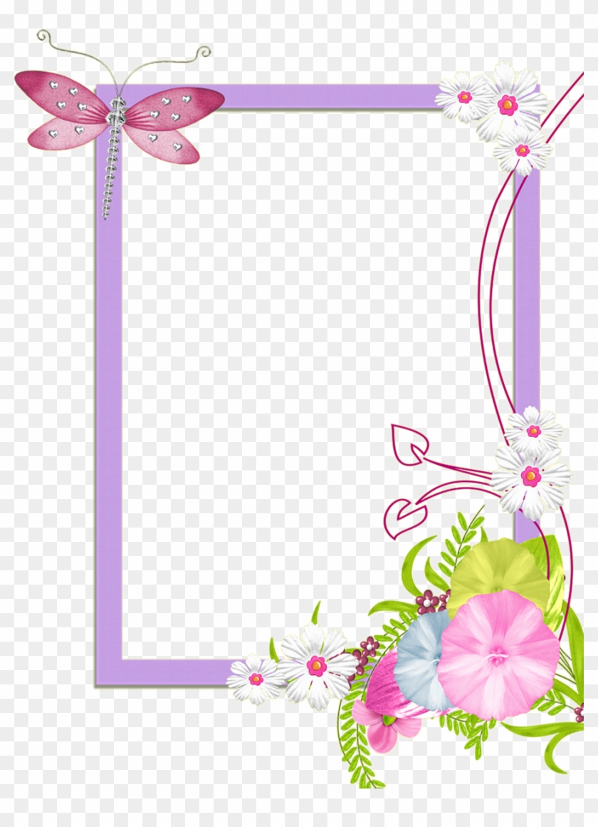 Spring Border Png For Kids - Transparent Cute Frame #312156