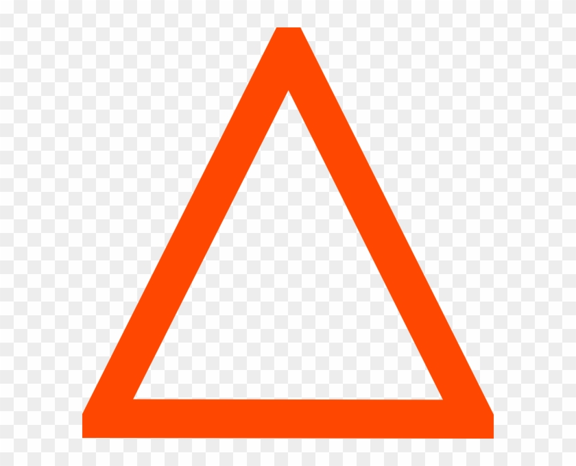 Fresh Inspiration Triangle Clipart Orange Clip Art - Triangle Clipart #312163