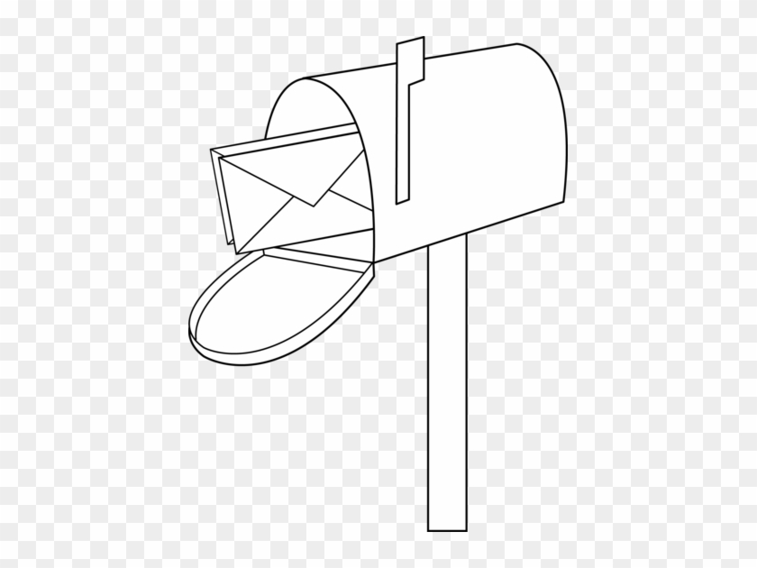 Mailbox Mail Mail Clipart Free Clipart Images 2 Image - Drawing Of A Mailbox #312184