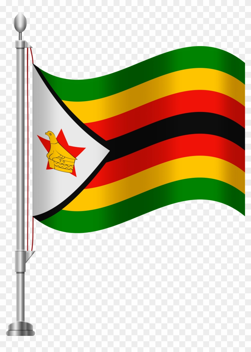 Zimbabwe Flag Png Clip Art - Zimbabwe Flag Png Clip Art #312344