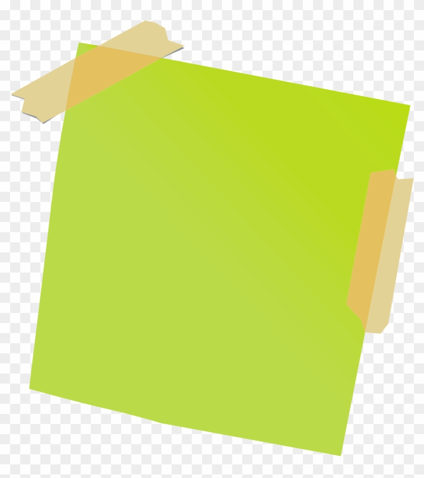 Sticky Note Clipart - Sticky Note Png #312328