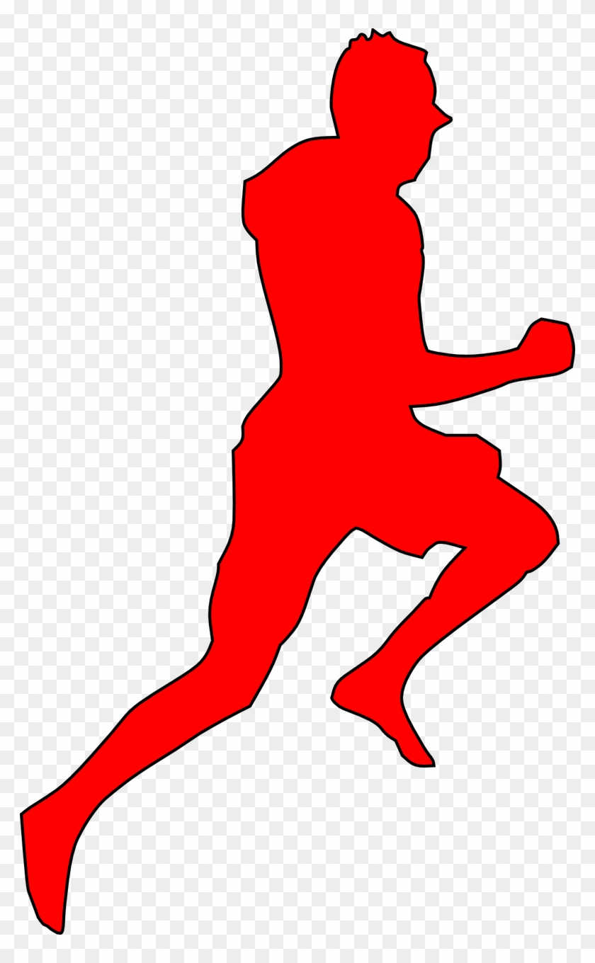 Man Running Clip Art - Man Running With No Background #312671
